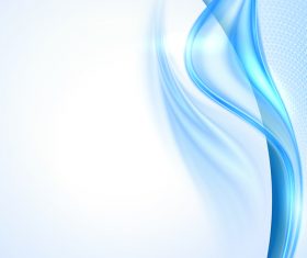 Blue wave with honeycomb background vector 07