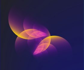 Bright Circular blurs background vectors 01