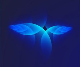 Bright Circular blurs background vectors 02