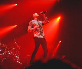 Concert singer Stock Photo 01