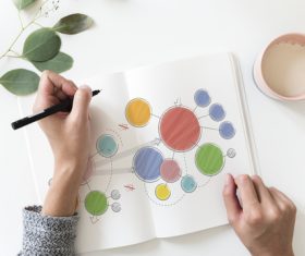 Drawing design Stock Photo