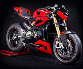 Ducati motorcycle Stock Photo