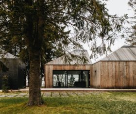 Exquisite wooden house Stock Photo 01