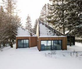 Exquisite wooden house Stock Photo 02