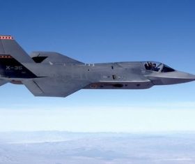 F-35 fighter Stock Photo 01