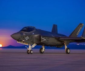 F-35 fighter Stock Photo 04