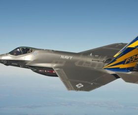 F-35 fighter Stock Photo 05