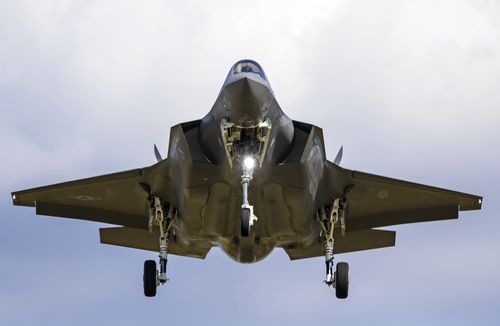 F-35 fighter Stock Photo 06