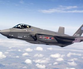 F-35 fighter Stock Photo 07