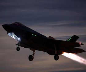 F-35 fighter Stock Photo 08