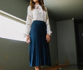 Female clothing model Stock Photo 03