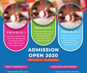 Flyer business template vector design