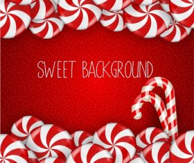 Fresh sweet background vector material 03