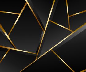 Golden with black background art vectors