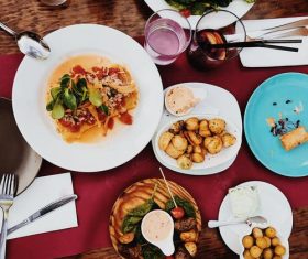 Hearty food Stock Photo 02