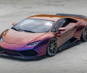 Lamborghini sports car Stock Photo 01