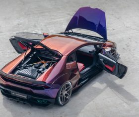 Lamborghini sports car Stock Photo 02