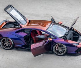 Lamborghini sports car Stock Photo 03