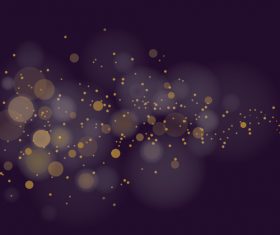 Light glowing effect with blurs background vector 02