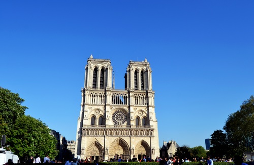 Notre Dame Cathedral France Stock Photo 01