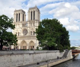 Notre Dame Cathedral France Stock Photo 02