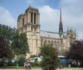 Notre Dame Cathedral France Stock Photo 03