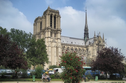Notre Dame Cathedral France Stock Photo 03