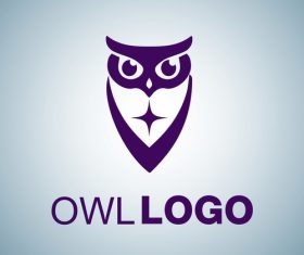 Owl logo design vectors set 05