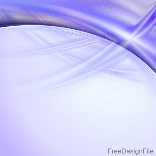Purple transparent wave abstract vector 06