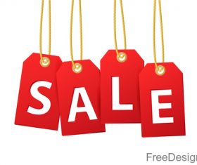 Sale tags design vector 01
