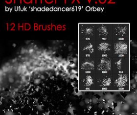Shatter HD Photoshop Brushes 01