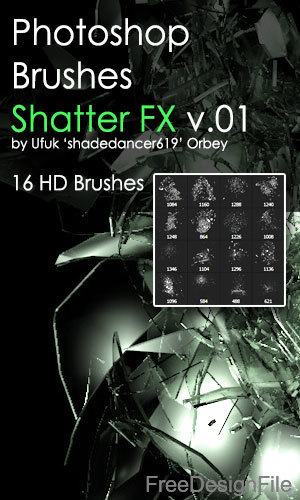 Shatter HD Photoshop Brushes 02