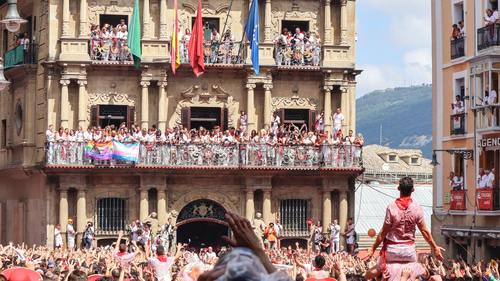 Spanish San Fermin Festival Stock Photo 02