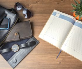 Stock Photo Shoes bag tie stylish mens accessories photo 08