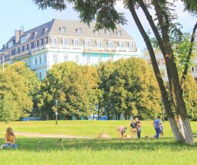 Ukrainian capital Kiev cityscape Stock Photo 03