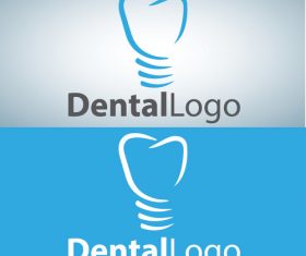 Vector dental logos creative design 05