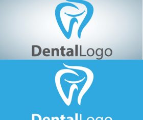 Vector dental logos creative design 11
