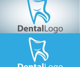 Vector dental logos creative design 13