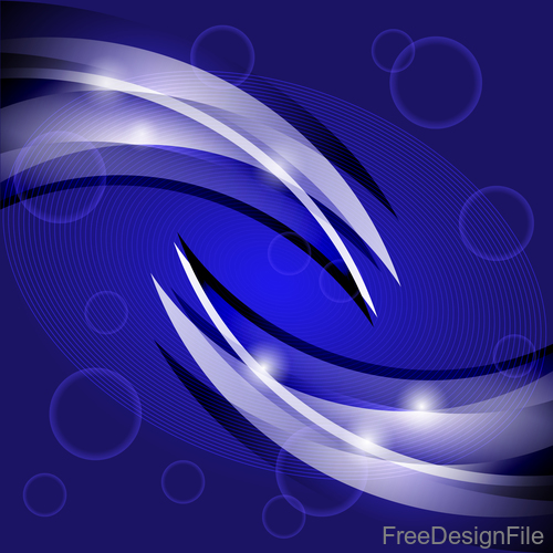 Abstract background blue design vector