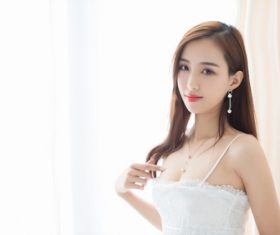 Asian women photography model Stock Photo