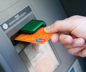 Bank plastic cards business Stock Photo 02