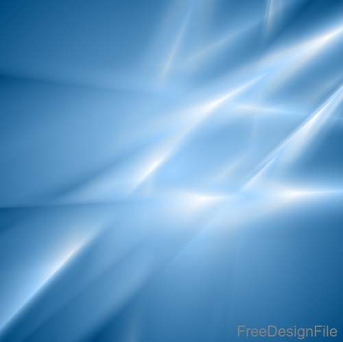 Blue colorful background with light shiny vector