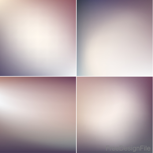 Blurry background colored template vector 03