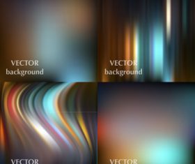Bokeh colored background with abstract design vector 05