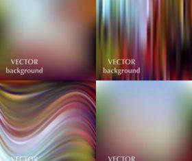 Bokeh colored background with abstract design vector 06