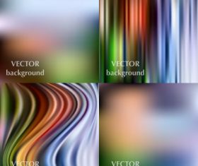 Bokeh colored background with abstract design vector 09