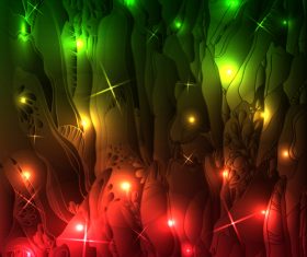 Bright colours with abstract art backgrtound vector 05
