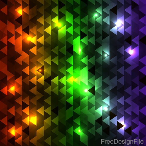 Bright colours with abstract art backgrtound vector 06