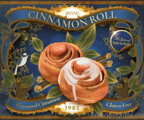 Cinnamon roll advertising poster vectors 03