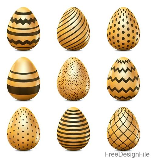 Creative easter egg design vector illustration 04